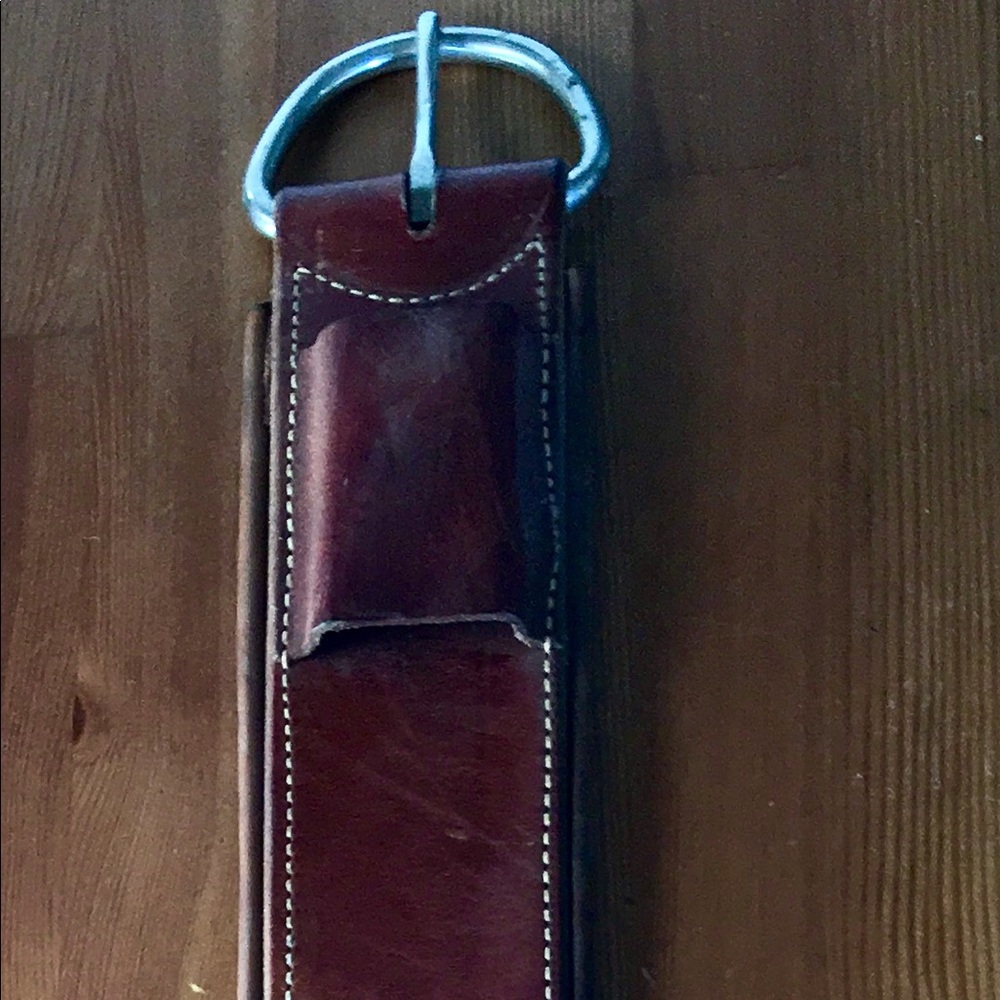 Leather cinch